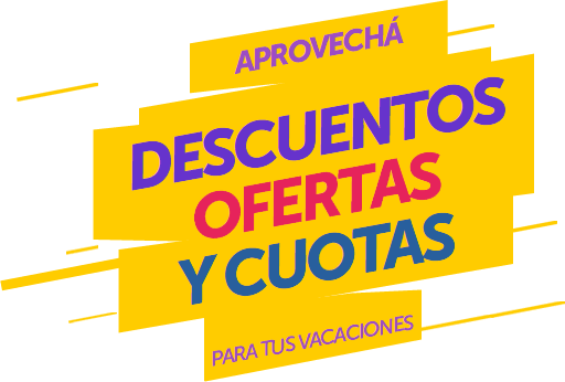 Aprovechá descuentos ofertas y cuotas para tus vacaciones Aprovechá descuentos ofertas y cuotas para tus vacaciones